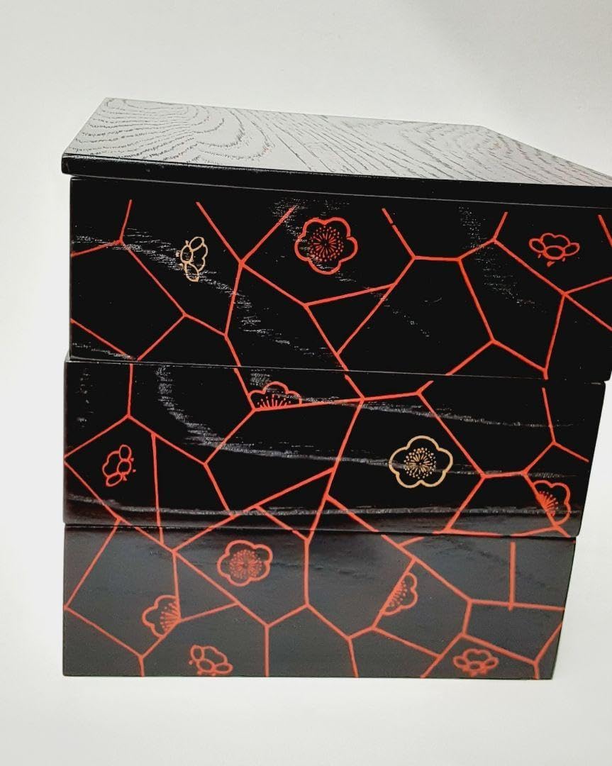 京漆器皇室御用達 🌽 象彦の三段重箱